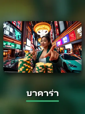 การ์ดเกม บาคาร่า ของ UFA800 บนหน้าคาสิโน