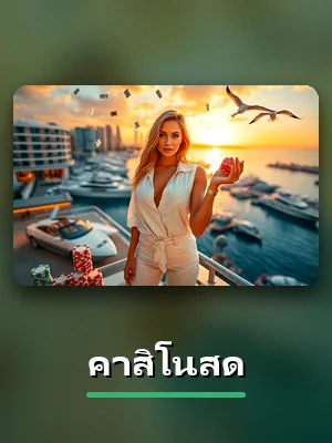 การ์ดเกม คาสิโนสด ของ UFA800 บนหน้าคาสิโน